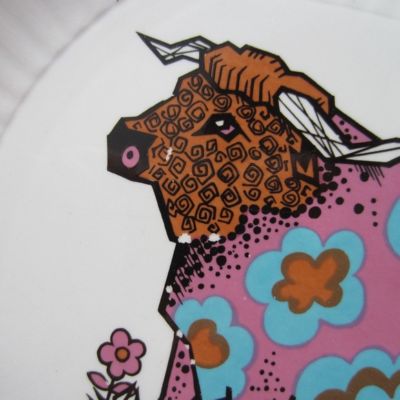 FOLK ART Unique Beefeater Plate - Picture 3 of 5